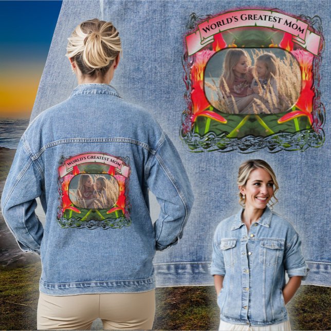 Die größte Mama der Welt, Vallarta Beauty 1583 Jeansjacke (Von Creator hochgeladen)