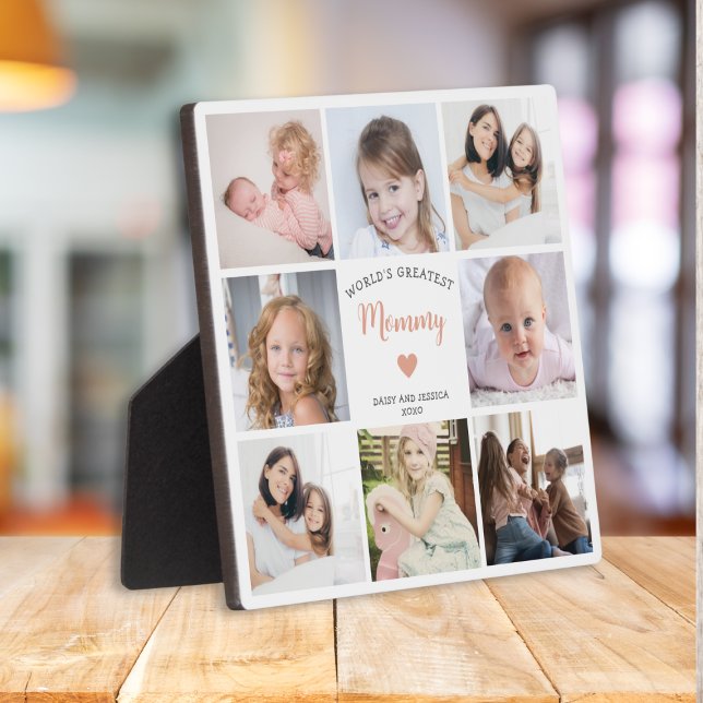 Die größte Mommy-FotoCollage der Welt - Moderne Fotoplatte (Von Creator hochgeladen)