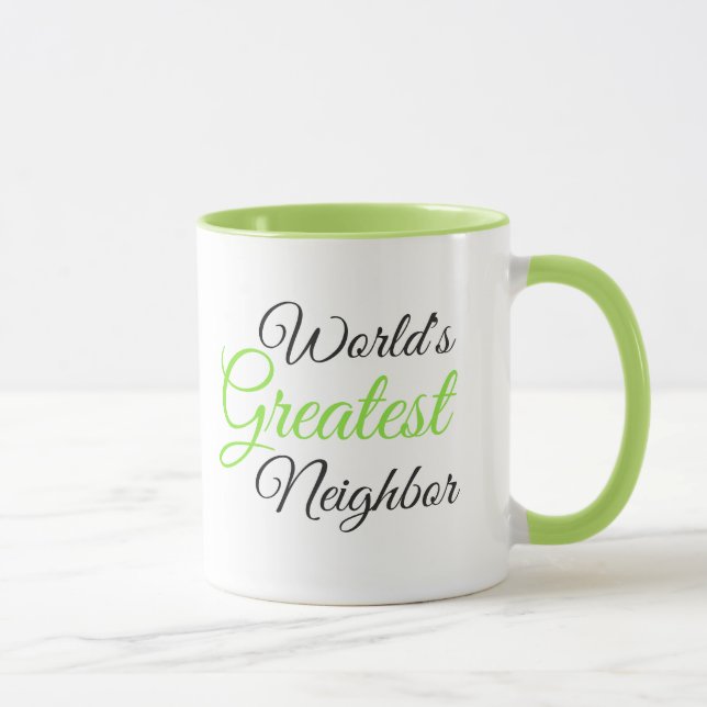 Die größte Nachbarn-Tasse der Welt Tasse (Rechts)