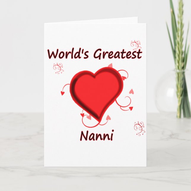 Die größte Nanni der Welt Karte (Vorderseite)