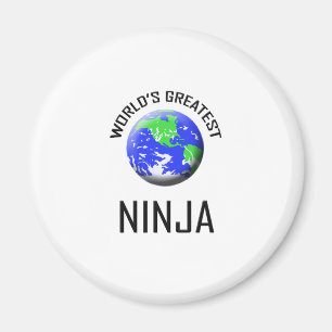 Die größte Ninja der Welt Magnet