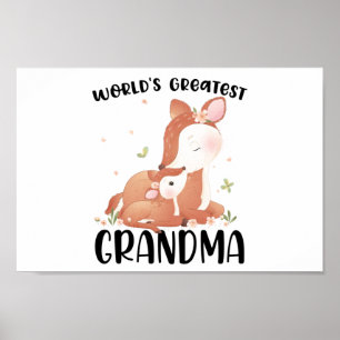 Die größte Oma der Welt für Hirte und Fawn Poster