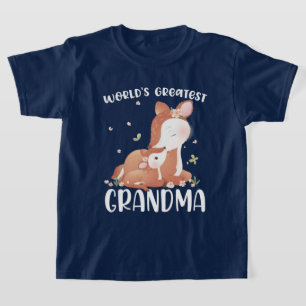 Die größte Oma der Welt für Hirte und Fawn T-Shirt