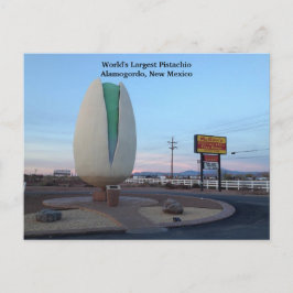 Die größte Pistachio der Welt Postkarte
