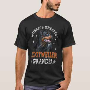 Die größte Rottweiler-Großmutter Rottie-Welpe der T-Shirt