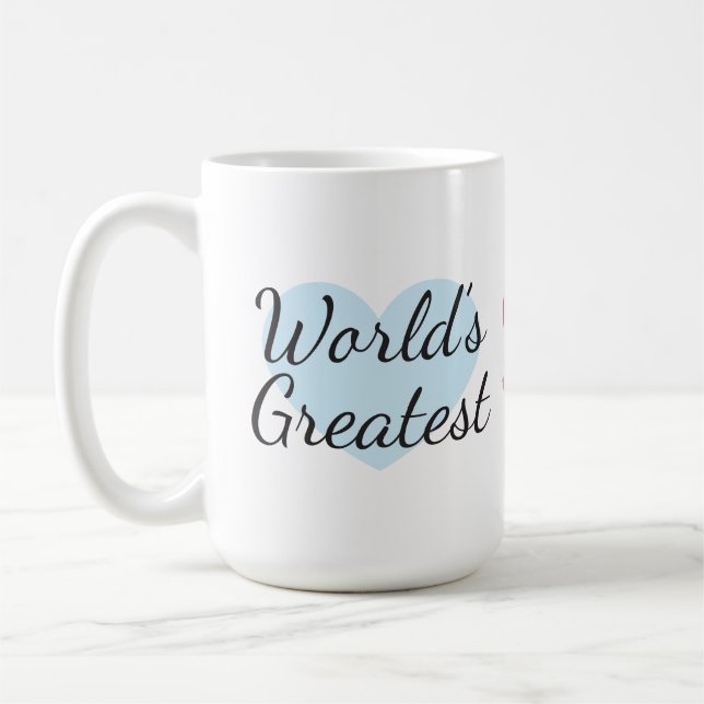 Die größte Schwester der Welt (15 oz) Tasse (Links)