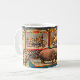 Die größte und vollständigste Menagerie von John R Kaffeetasse