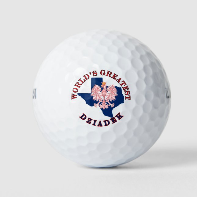 Die größte Ziadaus der Welt Golfball (Vorderseite)