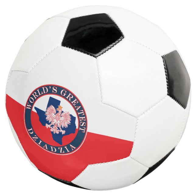 Die größte Ziadzia der Welt Fußball (Dreiviertel)