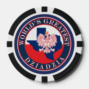 Die größte Ziadzia der Welt Pokerchips