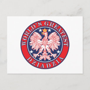 Die größte Ziadzia der Welt Postkarte