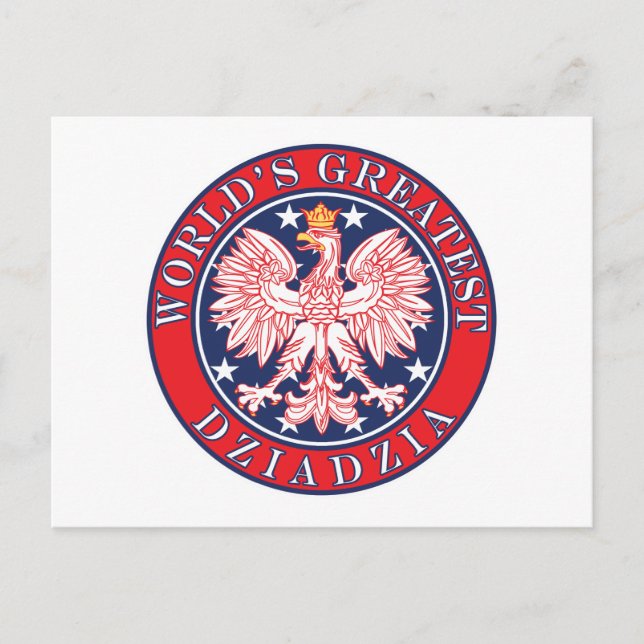 Die größte Ziadzia der Welt Postkarte (Vorderseite)