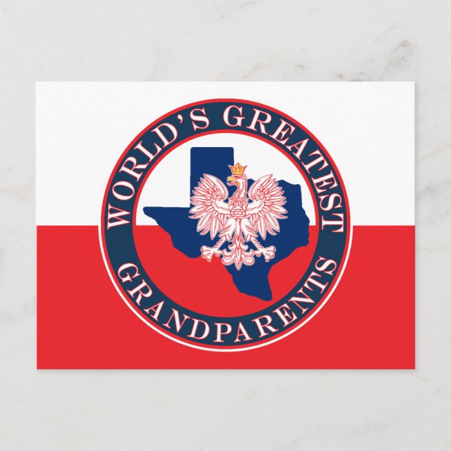 Die größten Großeltern der Welt Postkarte (Vorderseite)