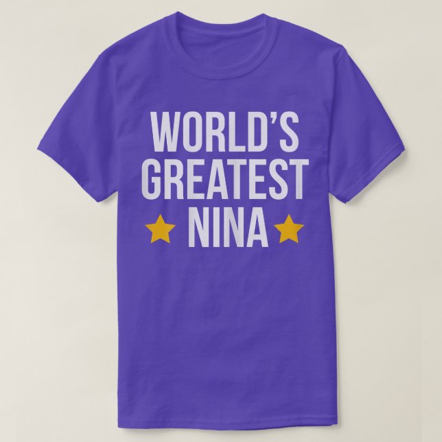 Die größten Nina-Großmütter der Welt T-Shirt (Design vorne)