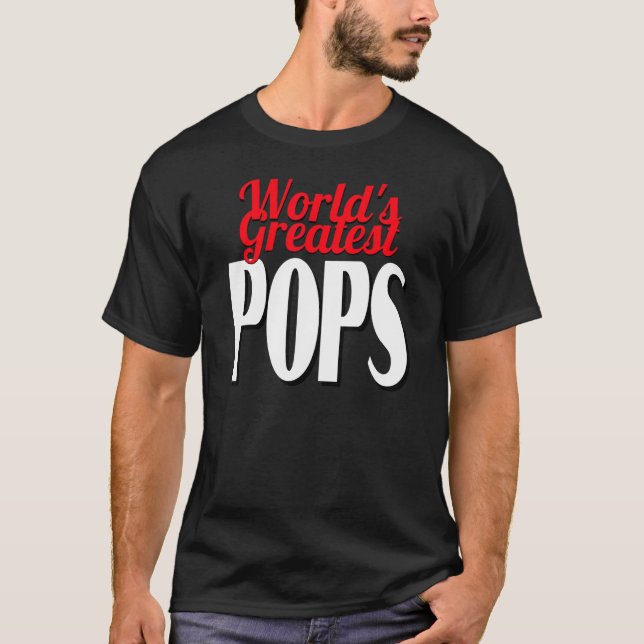 Die größten Pop der Welt T-Shirt (Vorderseite)