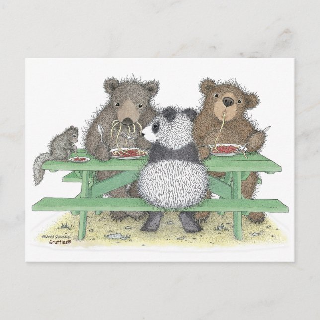 Die Gruffies®-Postkarte Postkarte (Vorderseite)