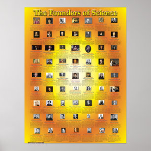 Die Gründer der Wissenschaft Poster