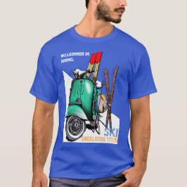 Die grundlegende Dunkelheit Männer Ski-Engelbergs T-Shirt