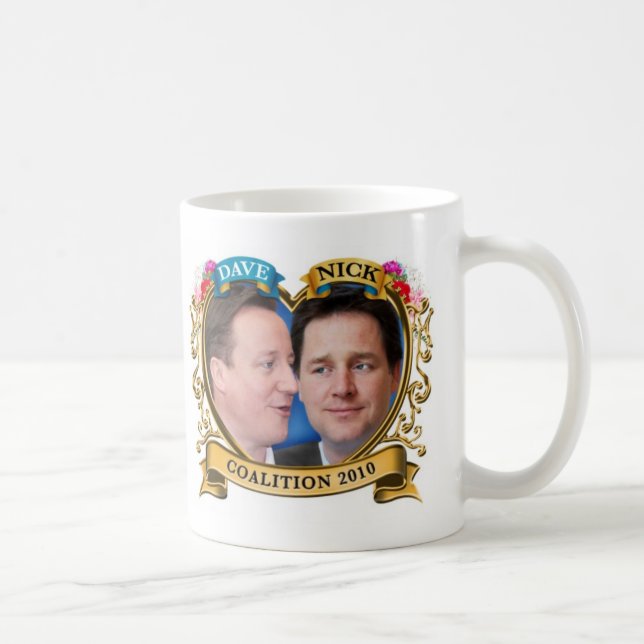Die grundlegende Koalitions-Tasse Kaffeetasse (Rechts)