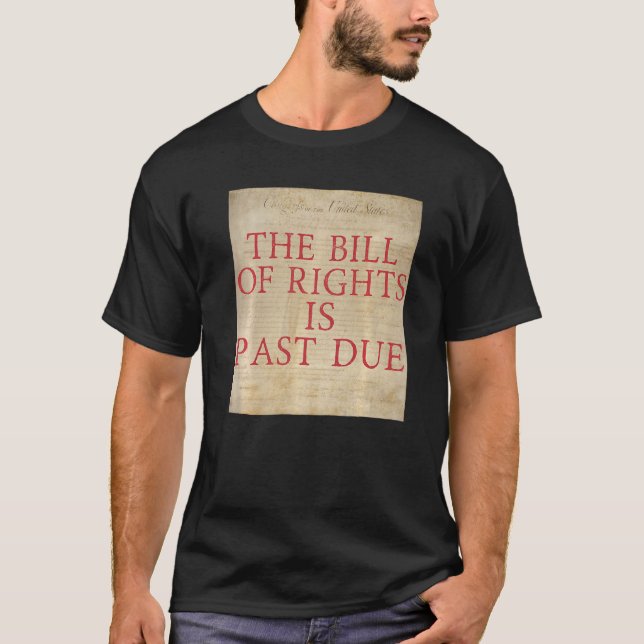 Die Grundrechtecharta ist überfällig durch grafisc T-Shirt (Vorderseite)