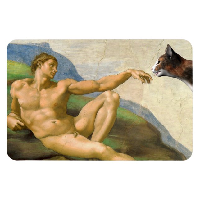 Die Gründung von Adam Parody Magnet (Horizontal)