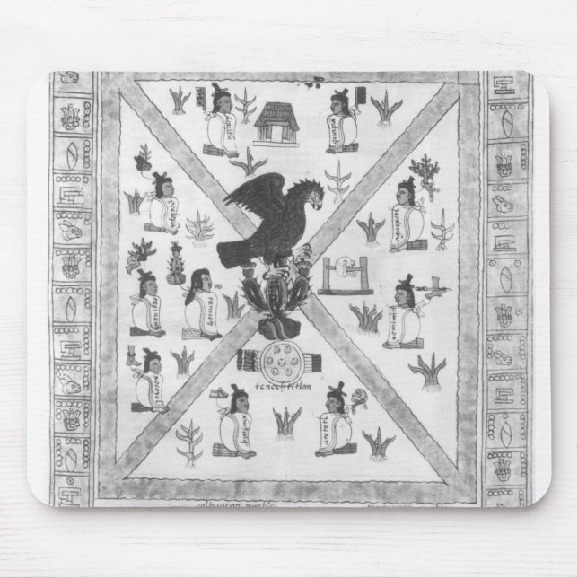 Die Gründung von Tenochtitlan Mousepad (Vorne)