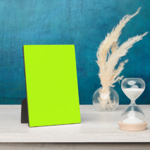 Die grüne Farbe des elektrischen Kalks ist für den Fotoplatte