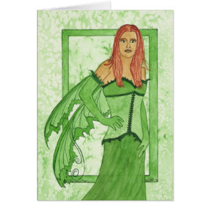 Die grüne Feen-Karte