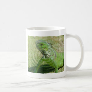 Die grüne Iguana Tasse