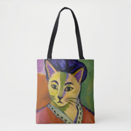 Die Grüne Streifenkatze – Fauvistischer, Matisse-i