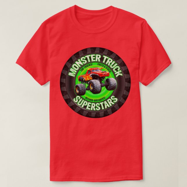 Die grünen Sterne T-Shirt (Design vorne)