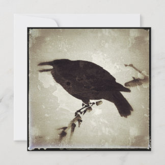 Die Grunge-Krähe