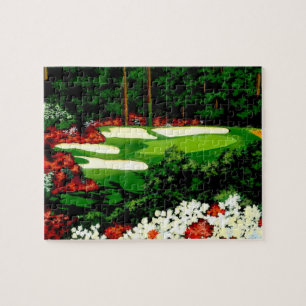 Die Grüntöne, der Golfplatz Jigsaw Puzzle