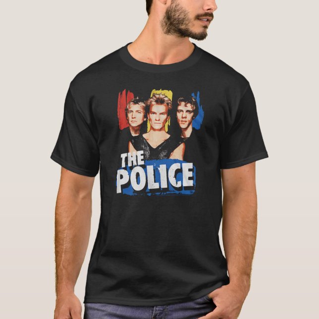 Die Gruppe Police Rock T-Shirt (Vorderseite)