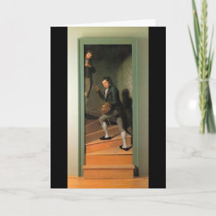 Die Gruppe "Treppen" von Charles Willson Peale Karte