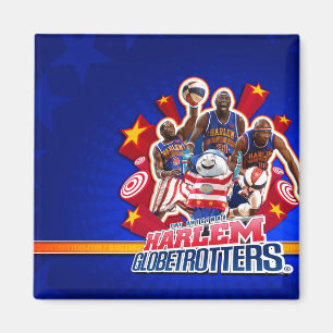 Die Gruppen-Bild Harlemglobetrotters Magnet
