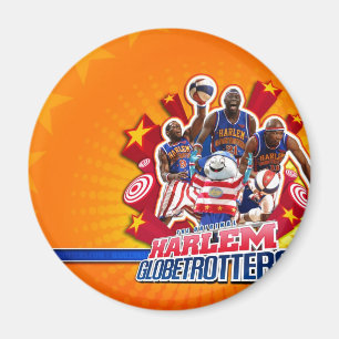 Die Gruppen-Bild Harlemglobetrotters Magnet