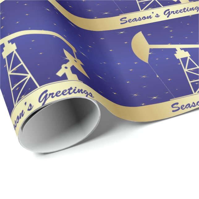 Die Gruß-Geschenk-Verpackung der Geschenkpapier (Rolleneckpunkt)