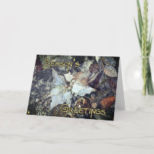 Die Gruß-Verzierungs-Karte der Jahreszeit