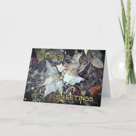 Die Gruß-Verzierungs-Karte der Jahreszeit Feiertagskarte