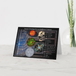 Die Grüße der Jahreszeit aus einem ungewöhnlichen  Karte