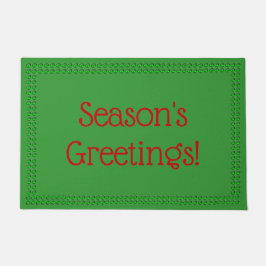 Die Grüße der Saison, 24 Zoll x 36 Zoll Fußmatte