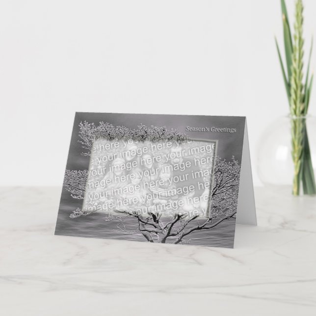 Die Grüße der Saison Feiertagskarte (Vorderseite)
