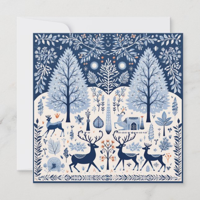 Die Grüße der Saison Feiertagskarte (Vorderseite)