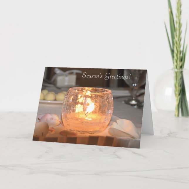 Die Grüße der Saison Feiertagskarte (Vorderseite)