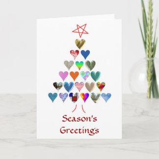 Die Grüße der Saison Feiertagskarte