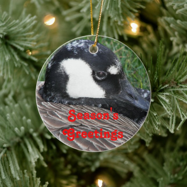Die Grüße der Saison Kanada Goose Holiday Keramikornament (Baum)