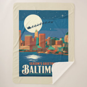 Die Grüße der Saison von Baltimore Sherpadecke