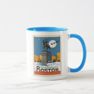 Die Grüße der Saison von Boston Common! Tasse