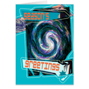 Die Grüße der Saison von einer Fernen Bahn Galaxy!